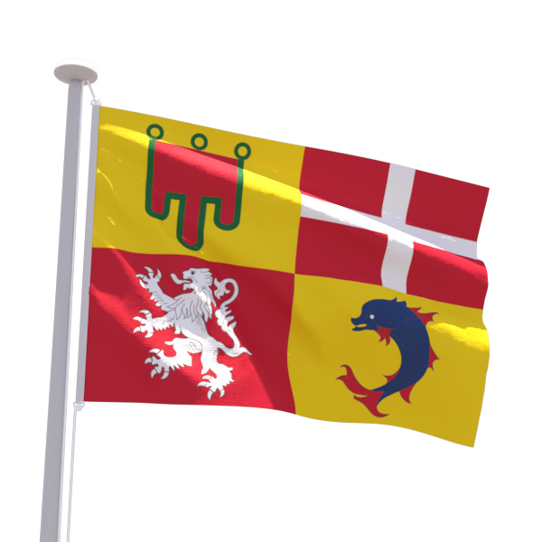 Drapeau historique Auvergne-Rhône-Alpes