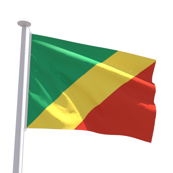 Drapeau Congo (Brazzaville)