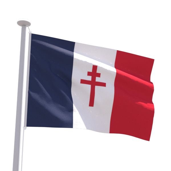 Drapeau France libre