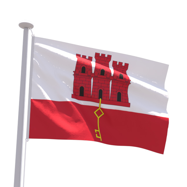 Drapeau Gibraltar