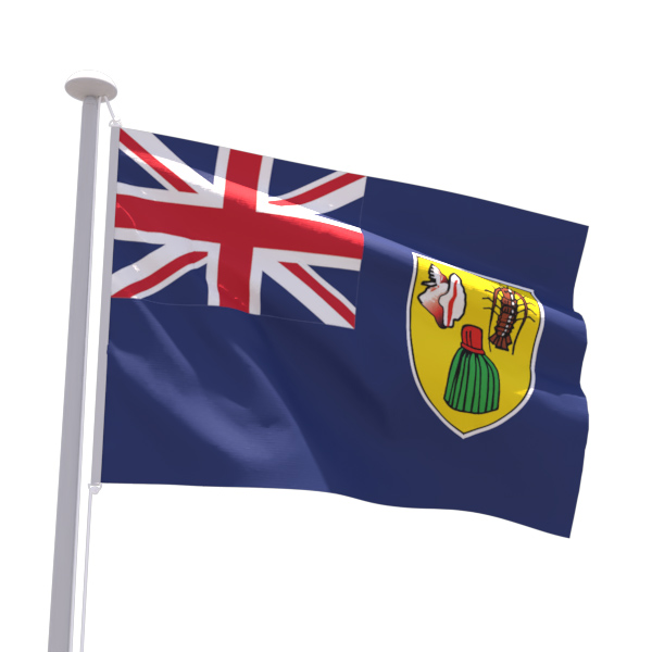 Drapeau Îles Turques-et-Caïques