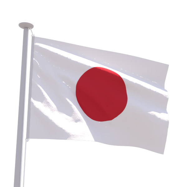 Drapeau Japon