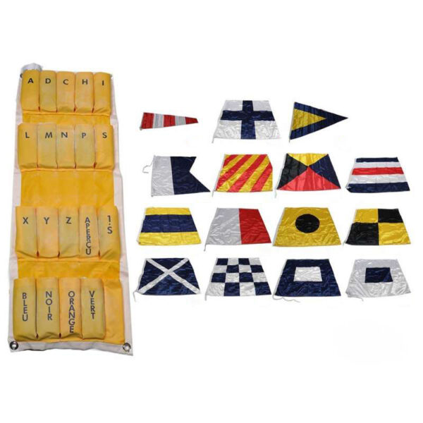 Codes de signaux réglementaires en régate – Timonerie homologuée par la FFV